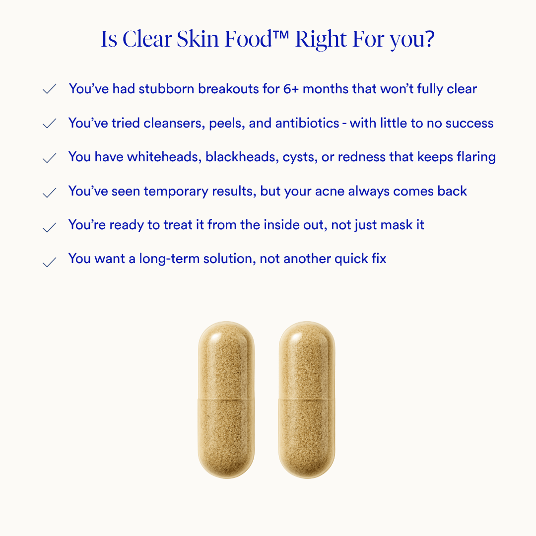 Clear Skin Food™ 3 - months by Amaka – supplement
