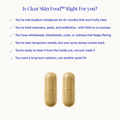 Clear Skin Food™ 3 - months by Amaka – supplement
